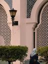Lady at the mosque.